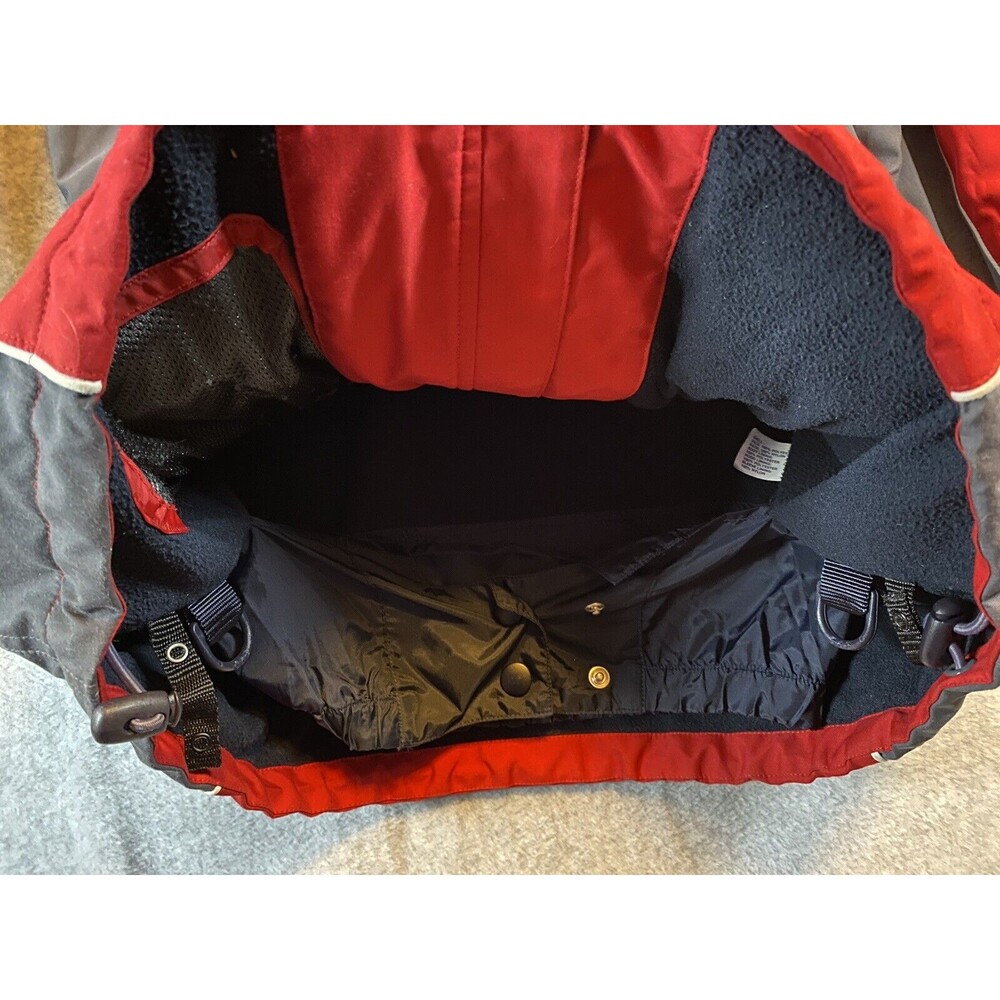 GAP Kids Boys XXL Insulated Snow Ski Jacket Red Gray Pockets‎ Logo Youth Winter - Picture 7 of 16